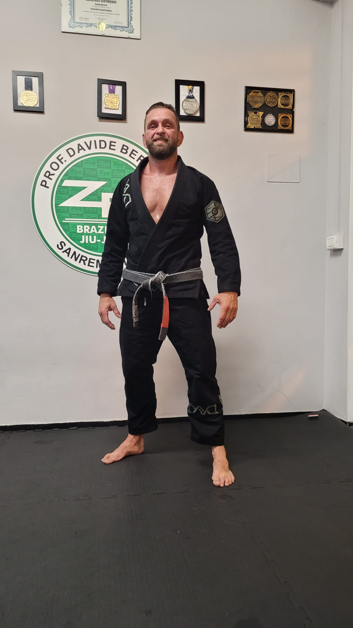 Davide Berardi sul tatami